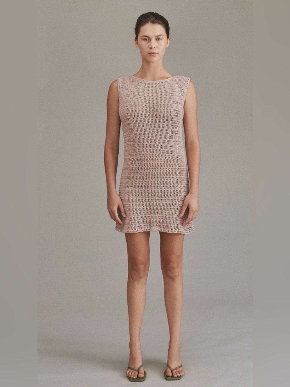 Acacia Swimwear noah crochet Mini Dress